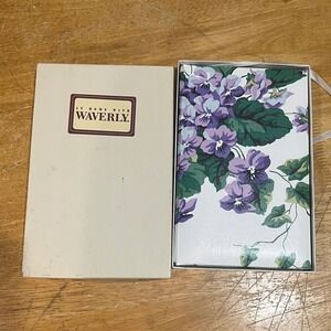 Waverly Sweet Violets Journal Lined 150 Pages Floral G92-40 Made in USA